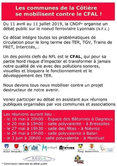 Réunions Publiques du 16 mai au 03 juin 2019 Réunions Publiques du 16 mai au 03 juin 2019