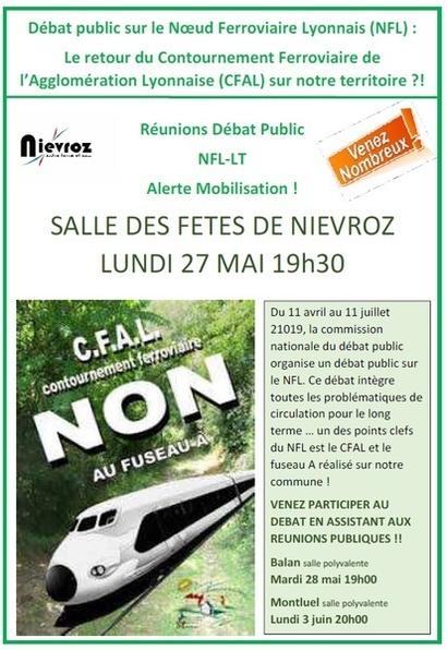 Réunion Publique lundi 27 mai 2019 Réunion Publique lundi 27 mai 2019